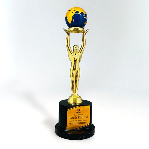 Wood & Metal Trophy WM 9636